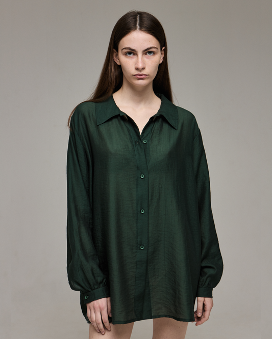 Women's translucent shirt